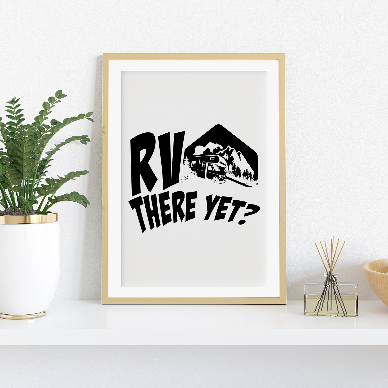 RV Printable Camping Wall Art Camping Wall Decor RV Wall Etsy