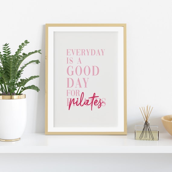 Pilates Art Print. Pilates Printable. Pilates Gift. Pilates Studio Poster. Pilates Wall Decor. Modern Pilates Wall Art. Pilates Teacher Gift