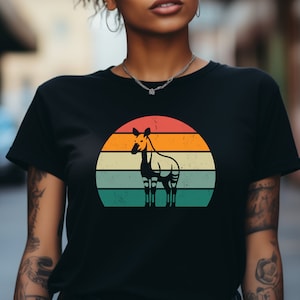 Okapi Shirt. Okapi Gift. Okapi Lover Tee. Okapi T-shirt. Animal Shirt. Animal Lover Tee. Zoo Animal Tshirt. Endangered Tee #FC449
