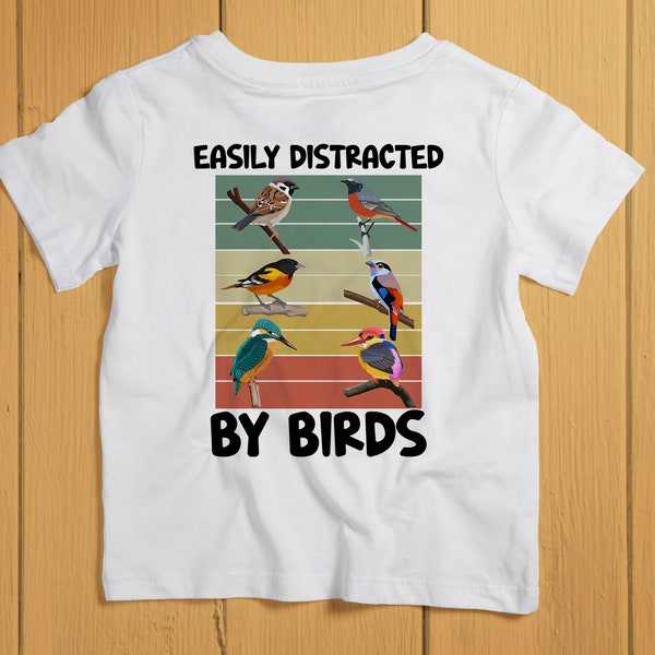 Kids Birds Shirt. Toddler Birds Gift. Kids Bird Shirt. Bird Lover Shirt. Bird Lover Gift. Funny Shirt. Nature Shirt. Bird Nerd