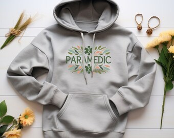 Paramedic Hoodie. EMS Sweatshirt. EMT Gift. Medical Hoodie. First Responder. Emergency Gift. Paramedic Gift. Rescue Hoodie. Paramedic Life