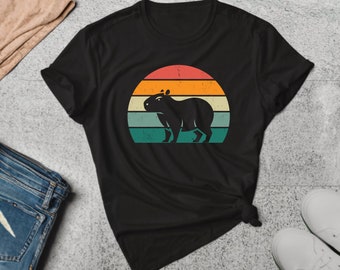 Capybara Shirt. Capybara Gift. Capybara Tee. Animal Shirt. Rodent T-shirt. Capybara Lover. Nature Lover Tee. Cute Animal Tee. Capybara Wear
