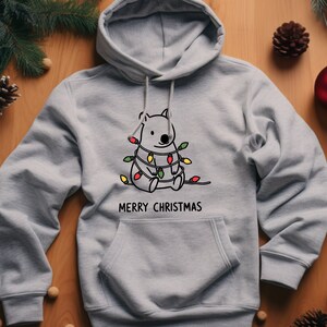 Wombat Hoodie. Wombat Gift. Animal Sweater. Wombat Lover. Winter Hoodie. Xmas Sweatshirt. Wombat Apparel. Holiday Hoodie. Cute Wombat #FC798