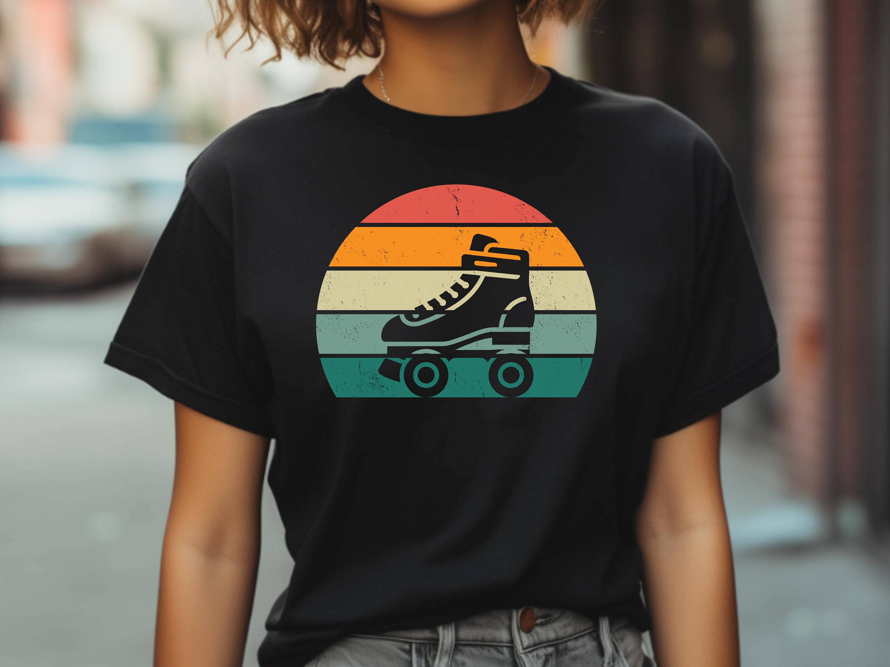 Roller Skate Shirt. Roller Skate Tee. Skater Shirt. Skater T-shirt. Skater Gift. Derby Shirt. Derby T-shirt. Derby Gift. Skate Lover Tee