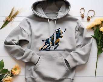 Pamplona Hoodie. Pamplona Gift. Bull Hoodie. Bull Gift. Bull Lover Gift. Fierce Bull Hoodie. Running Bull Gift. Spain Hoodie. Spain #FC950