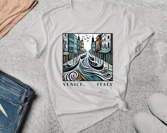 Venice Shirt. Venice Gift. Venice T-shirt. Italy Shirt. Italy Gift. Italian Shirt. Italian Gift. Gondola Shirt. Gondola Gift