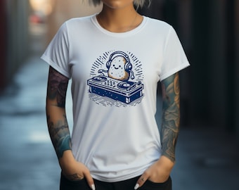 Potato Shirt. DJ Shirt. Foodie Shirt. Potato Gift. DJ Gift. Music Lover Tee. Turntable Shirt. DJ Potato Shirt. Musician Gift. Unique Tee