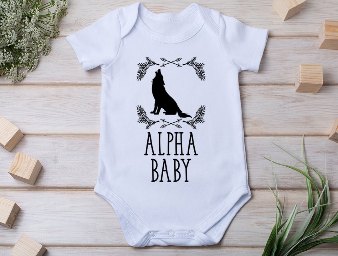Baby Wolf Bodysuit. Wolf Gift. Wolf Lover Bodysuit. Wolf Lover Etsy