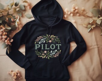 Pilot Hoodie. Pilot Gift. Aviation Hoodie. Aviation Gift. Flyer Hoodie. Flyer Gift. Aircraft Hoodie. Aircraft Gift. Pilot Apparel