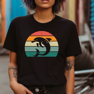 Dolphin Shirt. Dolphin Gift. Dolphin Tee. Sea Animal Tee. Dolphin Lover. Dolphin Clothing. Aquatic Shirt. Aquatic Gift. Animal Shirt