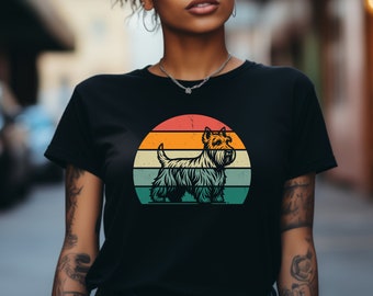 Camiseta de perro escocés. Regalo de perro escocés. Camiseta de terrier escocés. Camiseta de terrier. Camiseta para amantes de los perros. Regalo para dueños de perros. Camiseta para amantes de los terrier #FC258