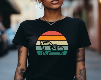 Excavator Shirt. Excavator Gift. Heavy Machinery. Construction Tee. Digger T-shirt. Operator Shirt. Earthmover Tee. Construction Top #FC962