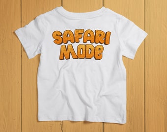 Kids Safari Shirt. Toddler Safari Gift. Safari Birthday. Giraffe Shirt. Kids Zoo Shirt. Birthday Shirt. Animal Shirt. Safari Party