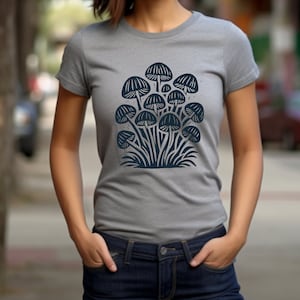 Mushroom Shirt. Mushroom Gift. Fungi T-shirt. Fungi Lover Gift. Mycology Shirt. Mycologist Gift. Forest Tee. Nature Lover Tee. #FC123