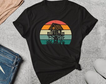 Treehouse Shirt. Treehouse Tee. Arborist Shirt. Tree Lover Tee. Outdoor Shirt. Nature T-shirt. Forest Shirt. Cabin Tee Gift #FC157