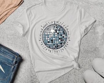 Disco Shirt. Disco Gift. Disco T-shirt. Retro Disco Shirt. Retro Gift. Disco Ball Shirt. Disco Lover Gift. 70s Shirt. 70s Gift