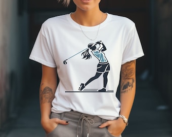 Golf Shirt. Golf Gift. Golf T-shirt. Female Golfer Shirt. Female Golfer Gift. Women Golf Shirt. Women Golf Gift. Golf Lover Shirt