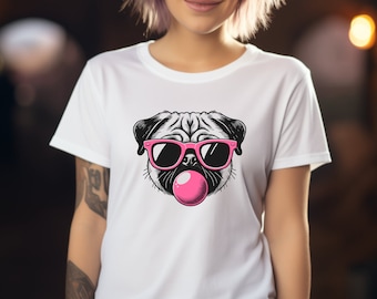 Pug Shirt. Pug T-shirt. Pug Lover Gift. Dog Shirt. Dog Gift. Pug Owner Gift. Pet Shirt. Pet Lover Shirt. Cute Pug Shirt. Pug Dog #FC315