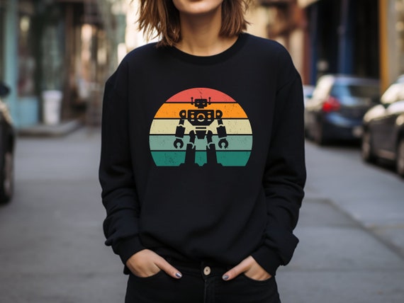 Robot Sweater. Robot Gift. Robotics Crewneck. Robotics Gift. Tech