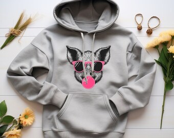 Pig Hoodie. Pig Gift. Pig Sweatshirt. Pig Lover Hoodie. Pig Farmer Gift. Farm Animal Hoodie. Farm Gift. Pig Owner Gift. Piggy Hoodie