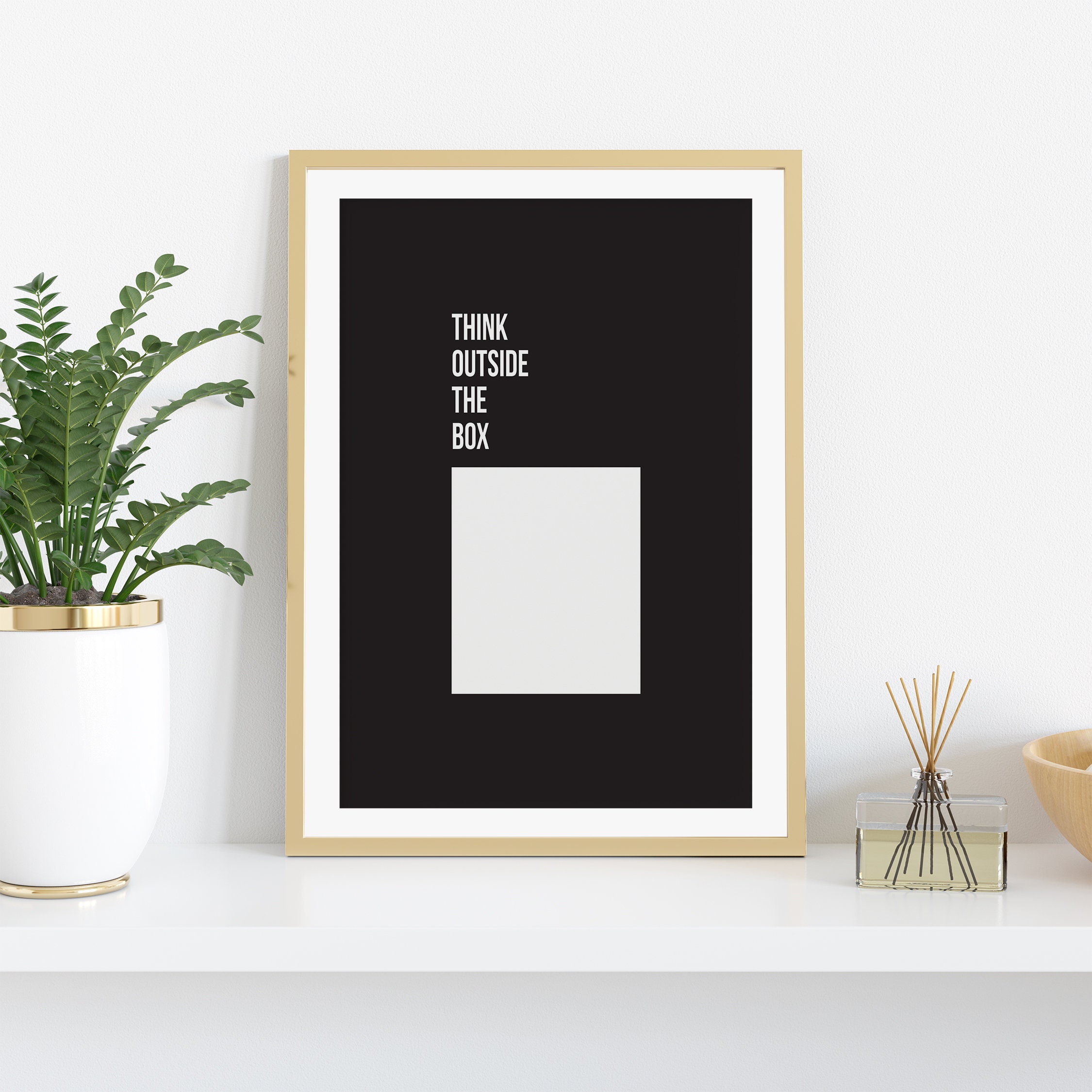 Black and White Office Print Office Printable Art Black Home Etsy