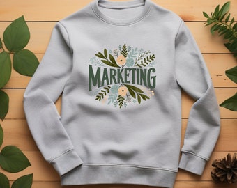 Marketing Sweater. Marketing Gift. Marketer Sweatshirt. Digital Marketer. SEO Expert Gift. Content Creator. Social Media Pro