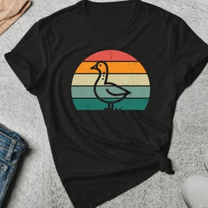 Goose Shirt. Goose Gift. Goose T-shirt. Bird Shirt. Bird Lover Gift. Goose Theme Tee. Waterfowl Shirt. Nature Lover Tee. Wild Bird Tee