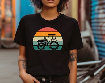 Tractor Shirt. Tractor Gift. Farm T-shirt. Farming Tee. Farmer Gift. Tractor Lover Tee. Agriculture Tee. Country Shirt. Field Work Shirt