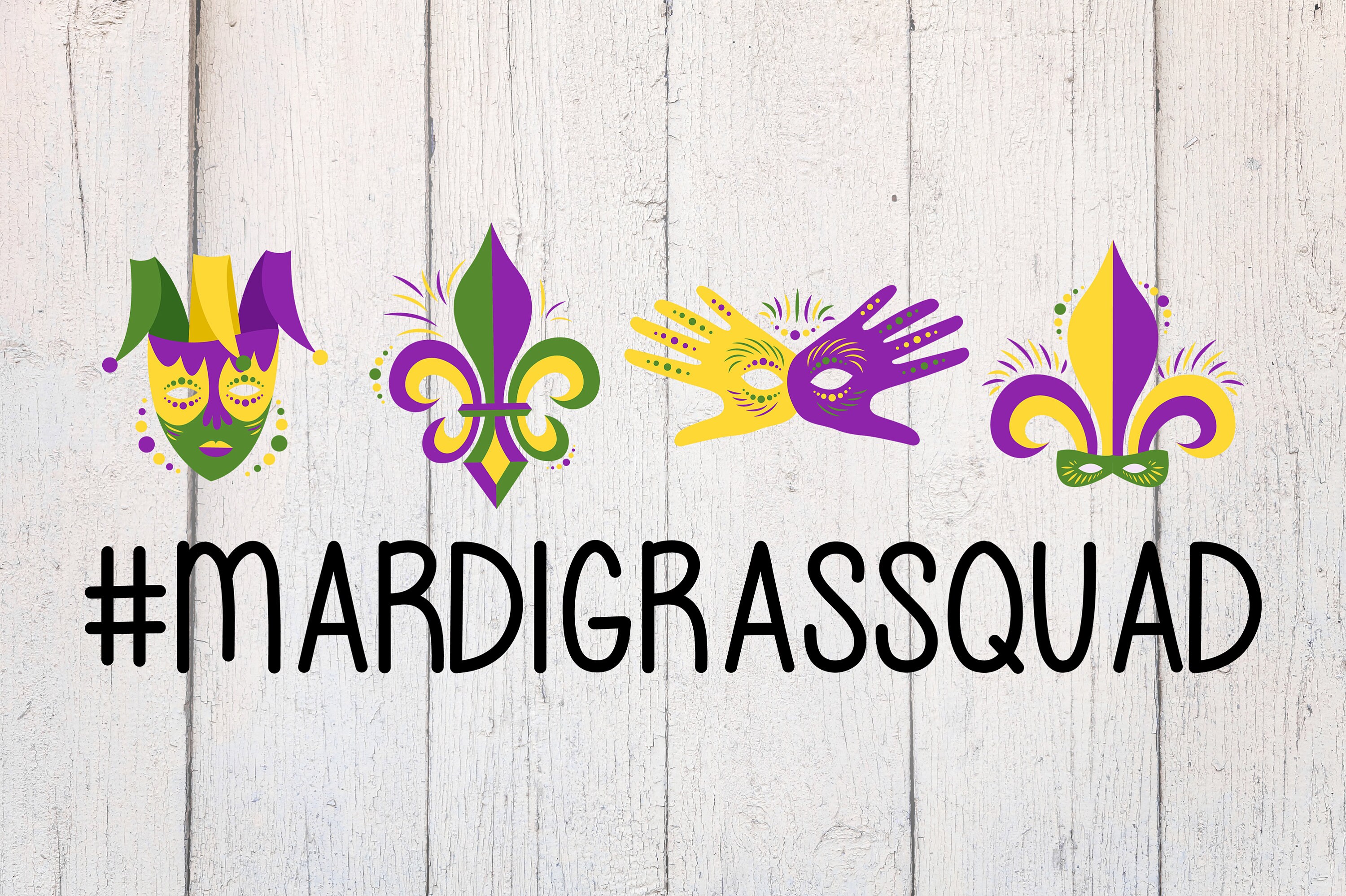 mardi gras louisiana svg