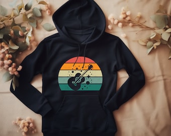 Guitar Hoodie. Guitar Gift. Guitarist Sweatshirt. Guitar Player Gift. Music Hoodie. Musician Gift. Acoustic Guitar. Electric Guitar #FC267