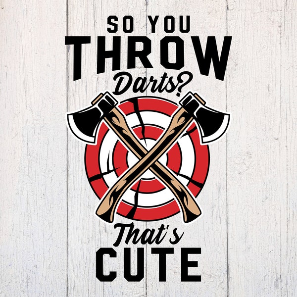 Axe Throwing SVG. Axe Thrower Svg. Axe Game Svg. Cut File Dxf. Download for Cricut & Silhouette. Axe Throwing Clipart