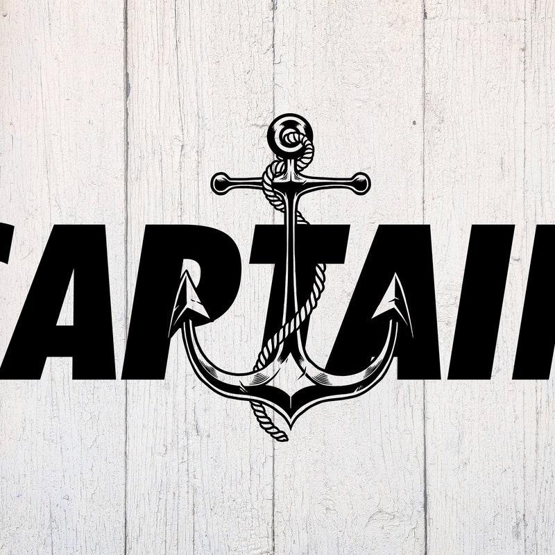 Boat Captain Svg - Etsy