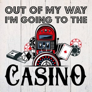 Casino Svg. Las Vegas Svg. Gambler Svg. Gambling Svg. Casino Cut File Dxf. Download for Cricut & Silhouette. Casino Clipart