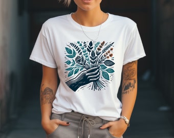 Herb Shirt. Herb Lover Gift. Herbalist Tee. Gardener Shirt. Plant Lover Tee. Garden Shirt. Botanical Shirt. Herbal Gift. Gardening #FC1028