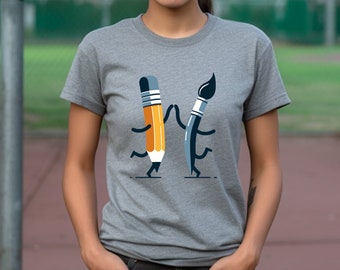 Drawing Shirt. Drawing Gift. Drawing T-shirt. Artist Shirt. Artist Gift. Art Lover Shirt. Art Lover Gift. Painter Shirt. Painter Gift