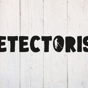 Metal Detecting SVG. Metal Detector Svg. Cut File Dxf. Download for Cricut & Silhouette. Metal Detecting Clipart