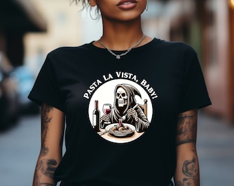 Camisa de la Parca. Regalo de la Parca. Camisa segadora. Regalo de segador. Camisa gótica. Regalo gótico. Camisa de humor oscuro. Regalo de humor negro