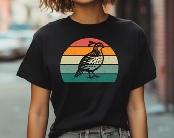 Quail Shirt. Quail Lover Gift. Quail Tee. Bird T-shirt. Bird Watcher Tee. Ornithology Tee. Nature Lover Shirt. Bird Lover Tee #FC358
