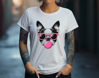 Boston Terrier Tee. Terrier T-shirt. Dog Lover Shirt. Dog Owner Tee. Terrier Owner Tee. Dog Mom Shirt. Pet Lover Shirt. Boston Dog #FC188