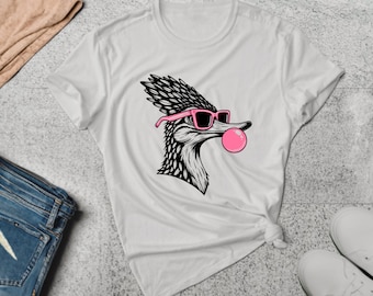 Roadrunner Shirt. Roadrunner Gift. Bird T-shirt. Bird Lover Tee. Bird Watcher Tee. Nature Lover Tee. Runner Shirt. Wild Bird Shirt #FC190