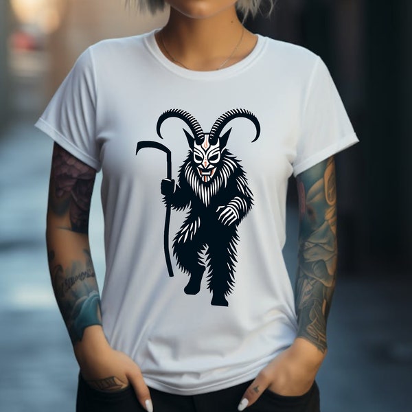 Krampusnacht Shirt. Krampus Shirt. Krampus Gift. Krampusnacht Gift. Mythical Creature. Mythical Shirt. Monster Shirt. Monster Gift