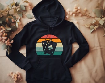 Playing Cards Hoodie. Card Game Gift. Card Player Sweat. Poker Hoodie. Poker Player Gift. Card Game Hoodie. Card Lover Gift. Deck #FC949