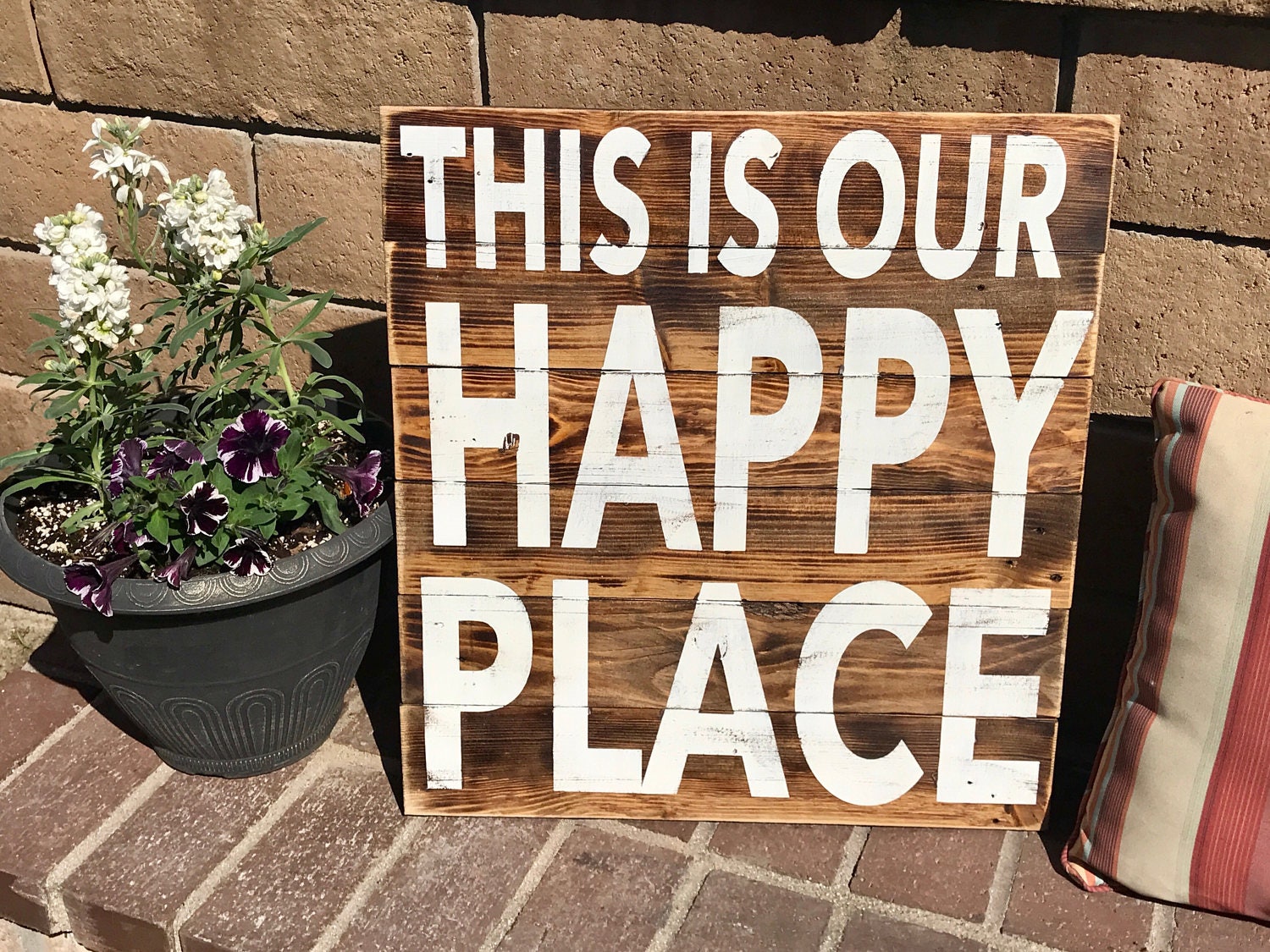 This is our happy place sign Etsy