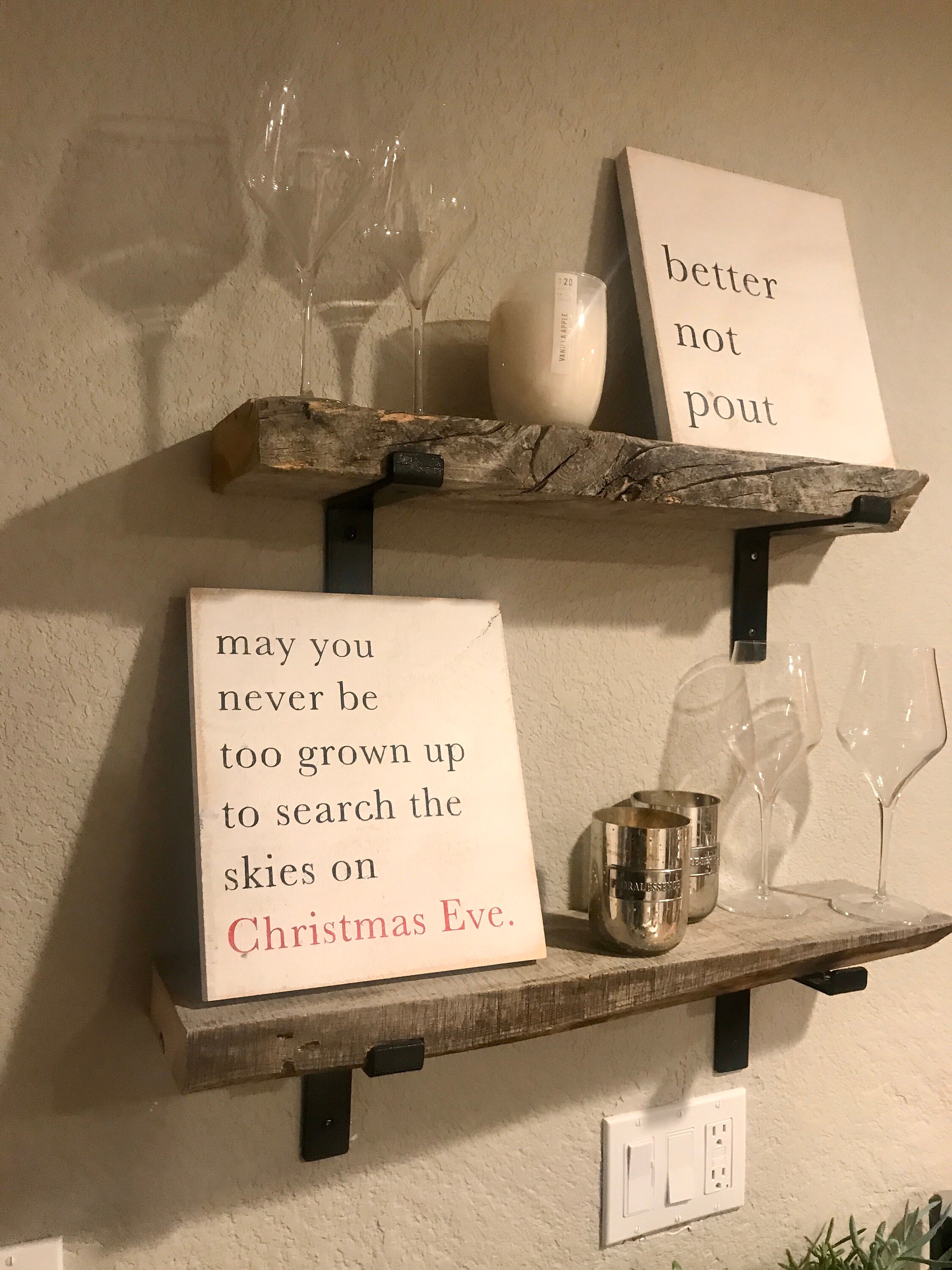 Christmas Eve sign
