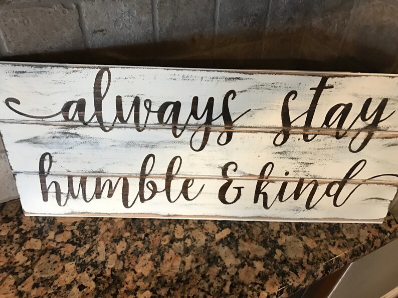 Humble and Kind - Etsy