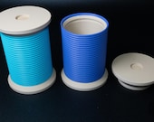 Thread Spool Storage Jar with Snap Lid, 3D Printed Sewing Room Organizer, Craft Supply Container — photo 14 of 17