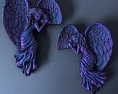 Door Corner Angel, Gothic Angel Decor for Door and Window Frames, Left or Right Facing or Pair, Custom Color — photo 13 of 20