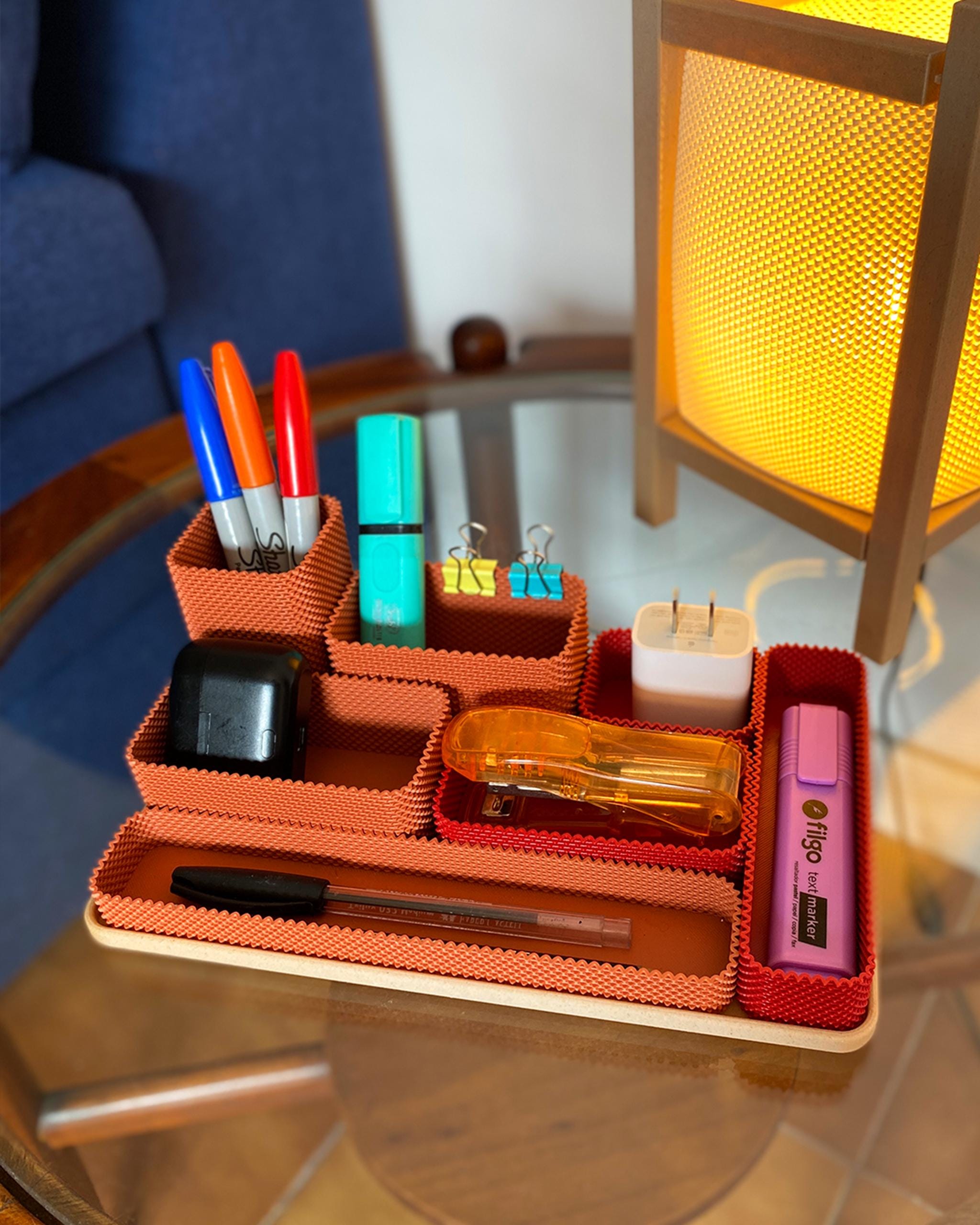 CoreGrid Desk Organizer – Modular Storage System | 3D Printed Office and Craft Organizer — photo 1 of 10