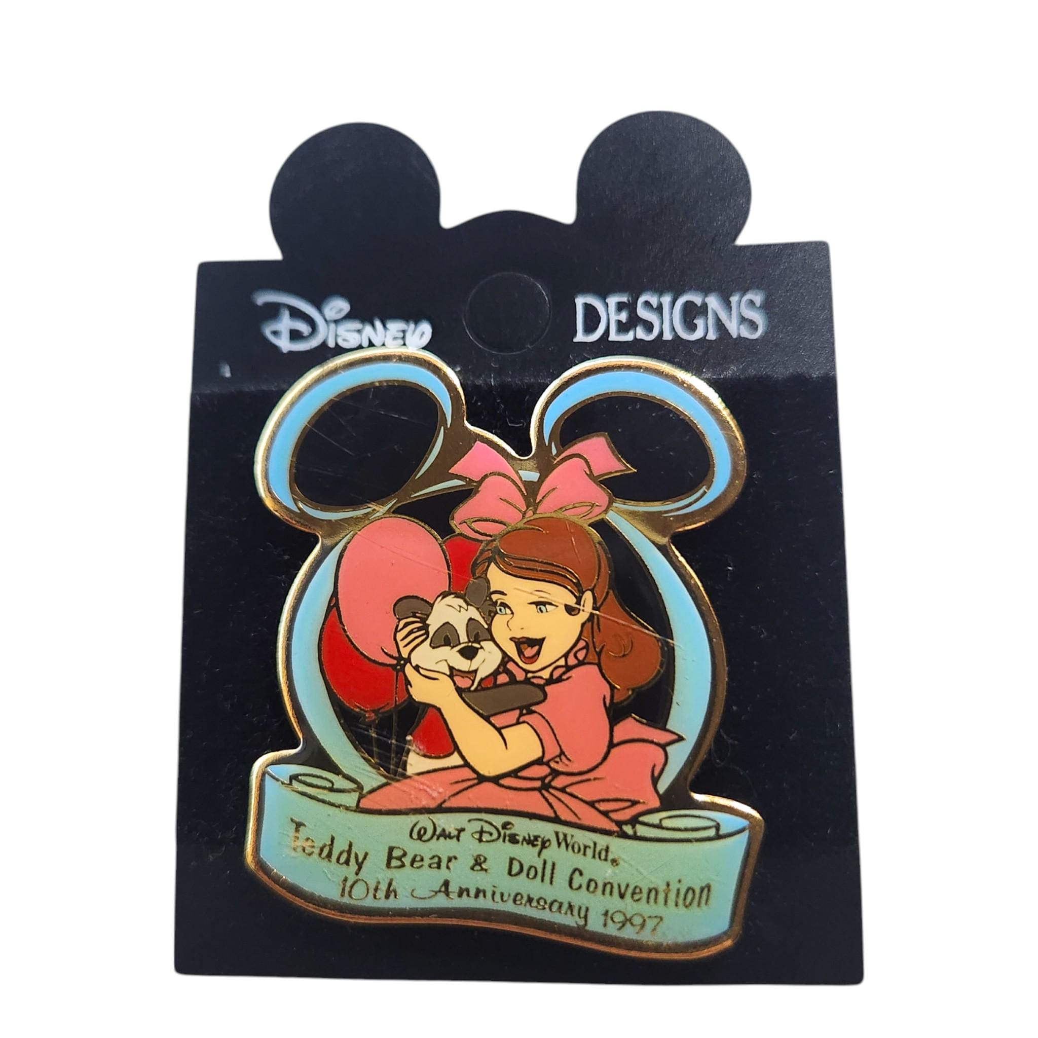 Disney World 10th Anniversary Pin – Teddy Bear & Doll Convention 1997 — photo 1 of 6