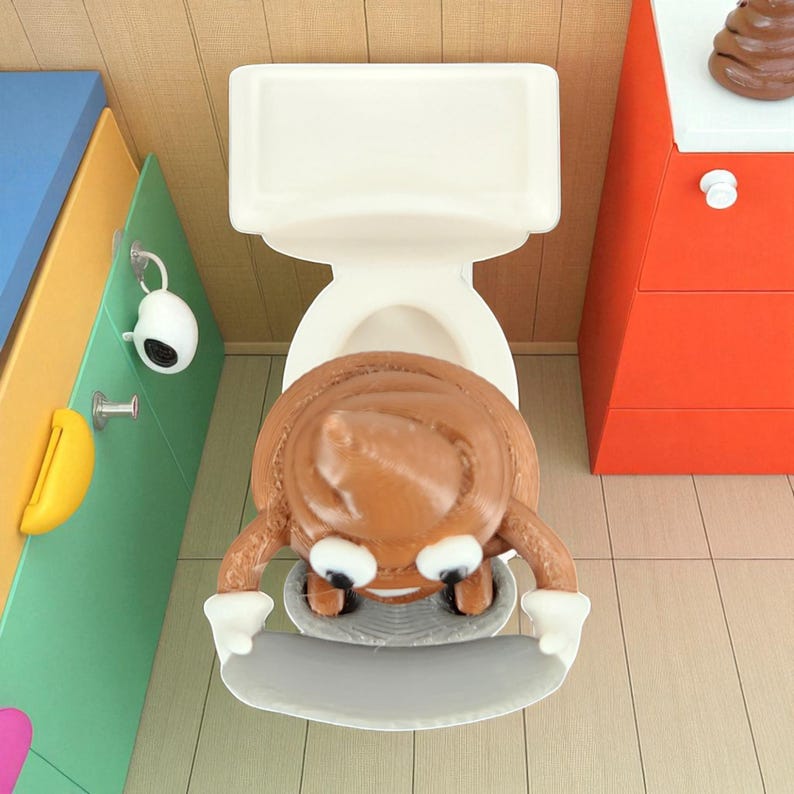 Mr. Poop Bathroom Buddy | Fun Mr. Hanky Toilet Decor | Unique Bathroom ...